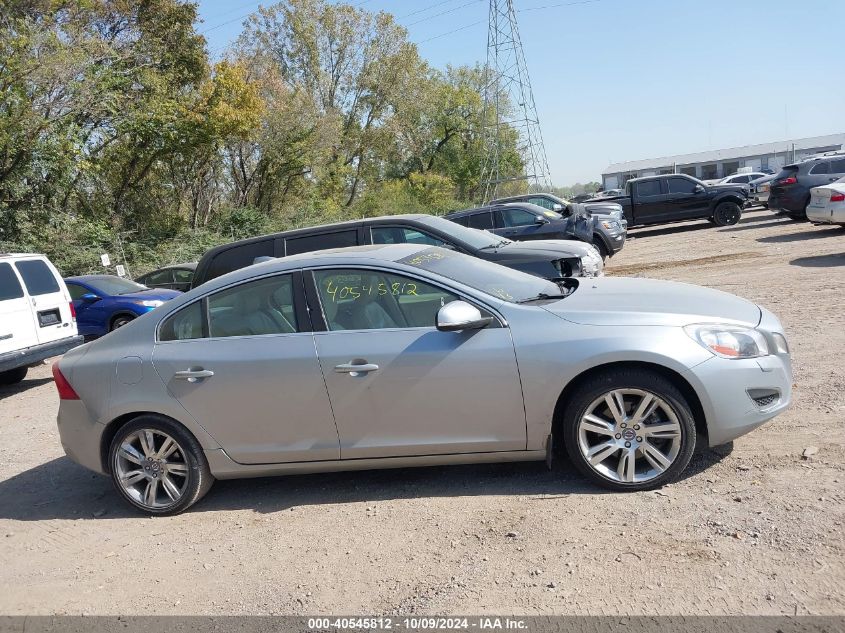 2012 Volvo S60 T6 VIN: YV1902FH2C2110051 Lot: 40545812