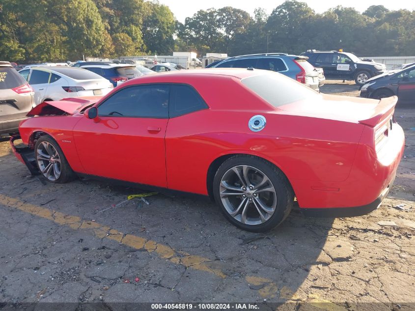 2020 Dodge Challenger R/T VIN: 2C3CDZBT2LH125163 Lot: 40545819