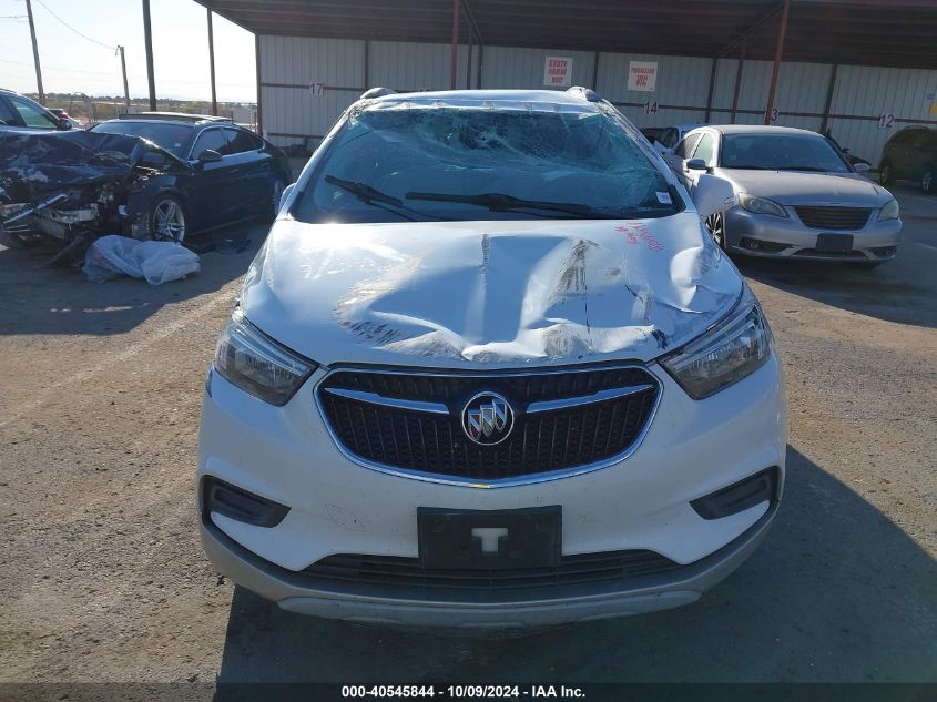 2019 Buick Encore Fwd Preferred VIN: KL4CJASB2KB710601 Lot: 40545844