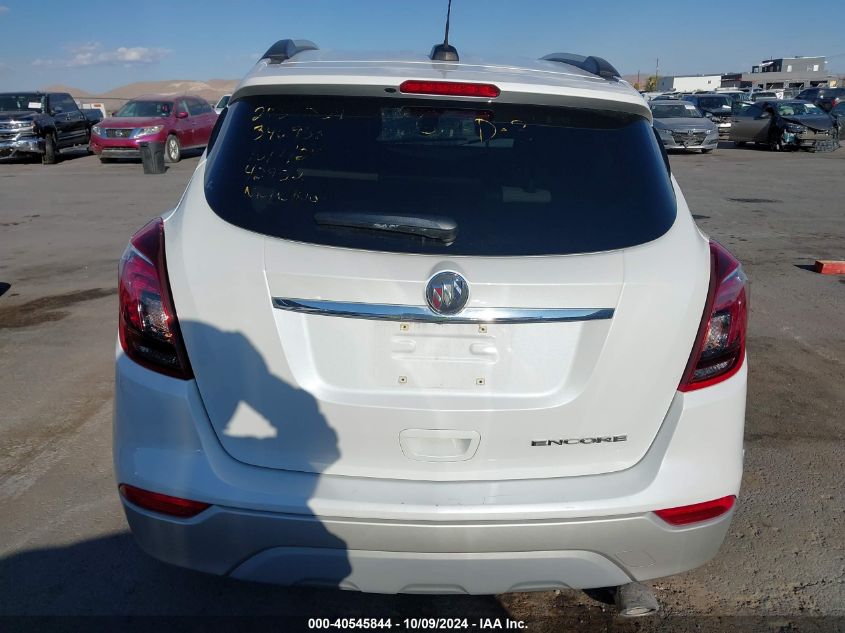 2019 Buick Encore Fwd Preferred VIN: KL4CJASB2KB710601 Lot: 40545844