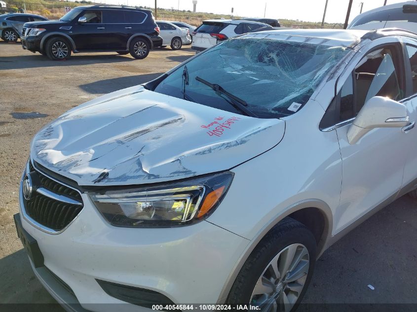 2019 Buick Encore Fwd Preferred VIN: KL4CJASB2KB710601 Lot: 40545844