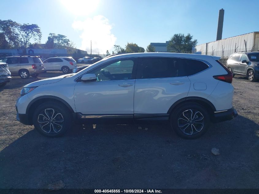 2021 Honda Cr-V Ex VIN: 2HKRW2H52MH606698 Lot: 40545855