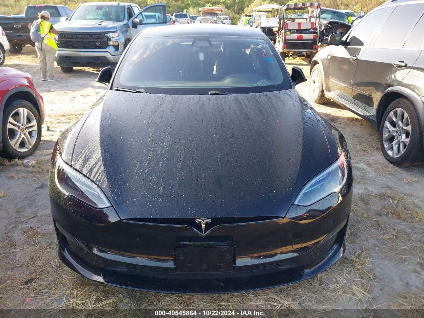 2022 Tesla Model S Dual Motor All-Wheel Drive VIN: 5YJSA1E57NF477176 Lot: 40545864