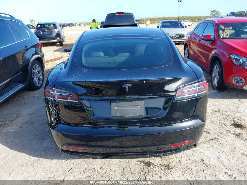 2022 Tesla Model S Dual Motor All-Wheel Drive VIN: 5YJSA1E57NF477176 Lot: 40545864