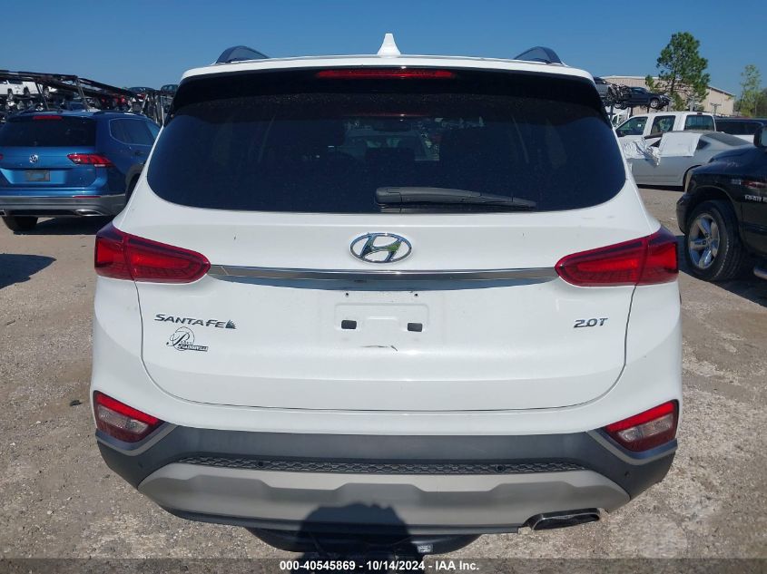 2019 Hyundai Santa Fe Ultimate 2.0T VIN: 5NMS53AAXKH127280 Lot: 40545869