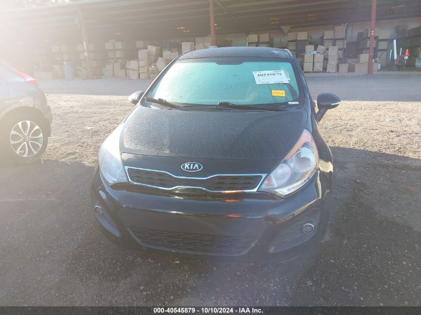 2013 Kia Rio Sx VIN: KNADN5A36D6255745 Lot: 40545879