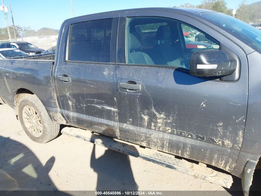 2018 Nissan Titan Sv VIN: 1N6AA1E53JN550242 Lot: 40545896