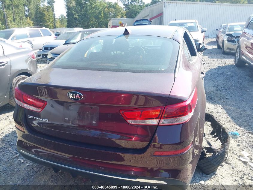 2020 Kia Optima Lx VIN: 5XXGT4L31LG430934 Lot: 40545899