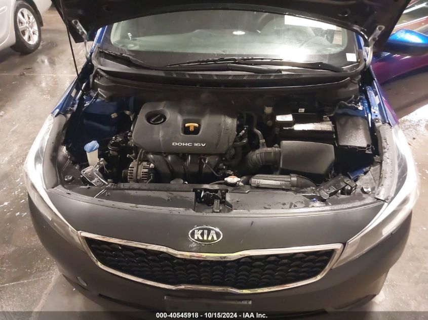 2017 Kia Forte Lx VIN: 3KPFK4A74HE122404 Lot: 40545918