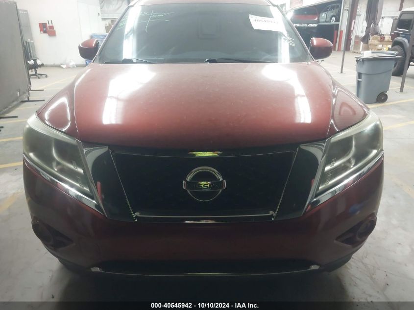 5N1AR2MM9DC600728 2013 Nissan Pathfinder Sv