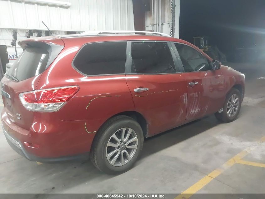 5N1AR2MM9DC600728 2013 Nissan Pathfinder Sv