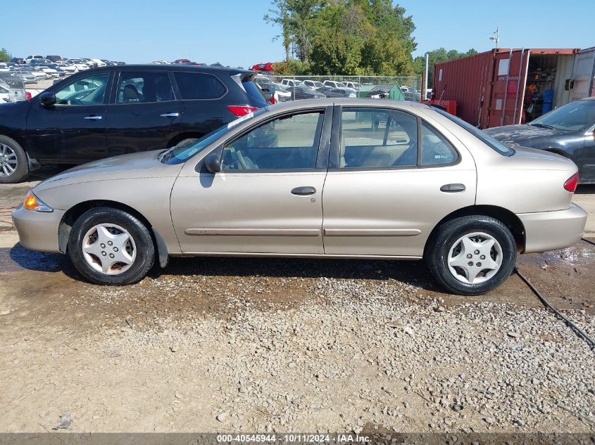 2002 Chevrolet Cavalier VIN: 1G1JC524227441706 Lot: 40545944