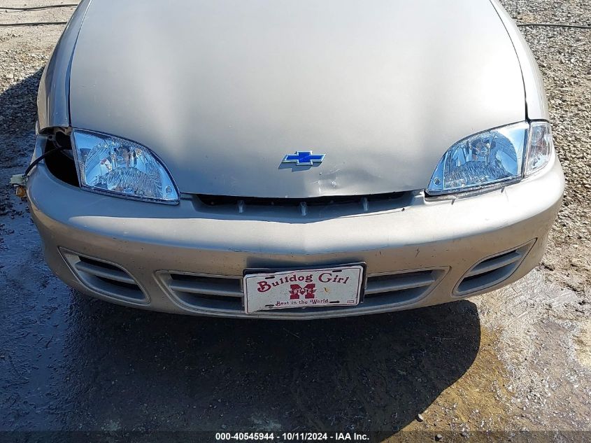 2002 Chevrolet Cavalier VIN: 1G1JC524227441706 Lot: 40545944