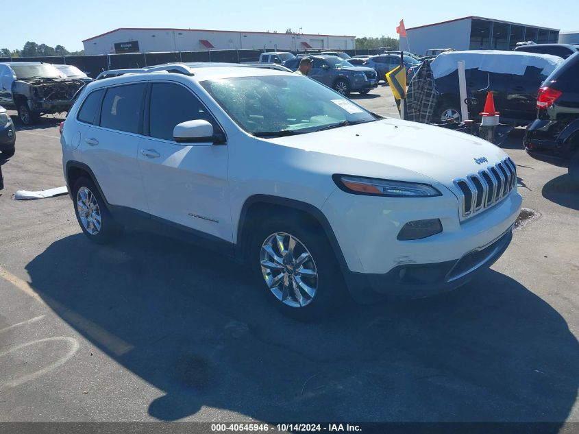 VIN 1C4PJLDB3EW157518 2014 Jeep Cherokee, Limited no.1