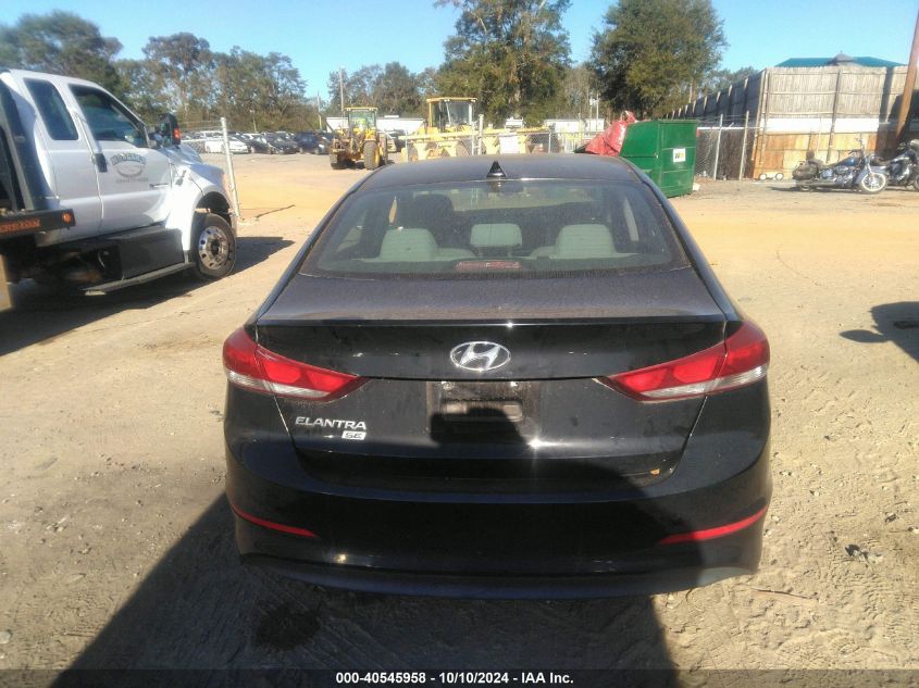 KMHD74LFXHU422202 2017 Hyundai Elantra Se