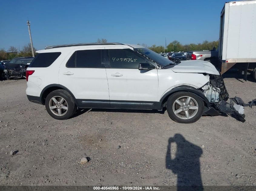 2017 Ford Explorer Xlt VIN: 1FM5K8D89HGC90154 Lot: 40545965