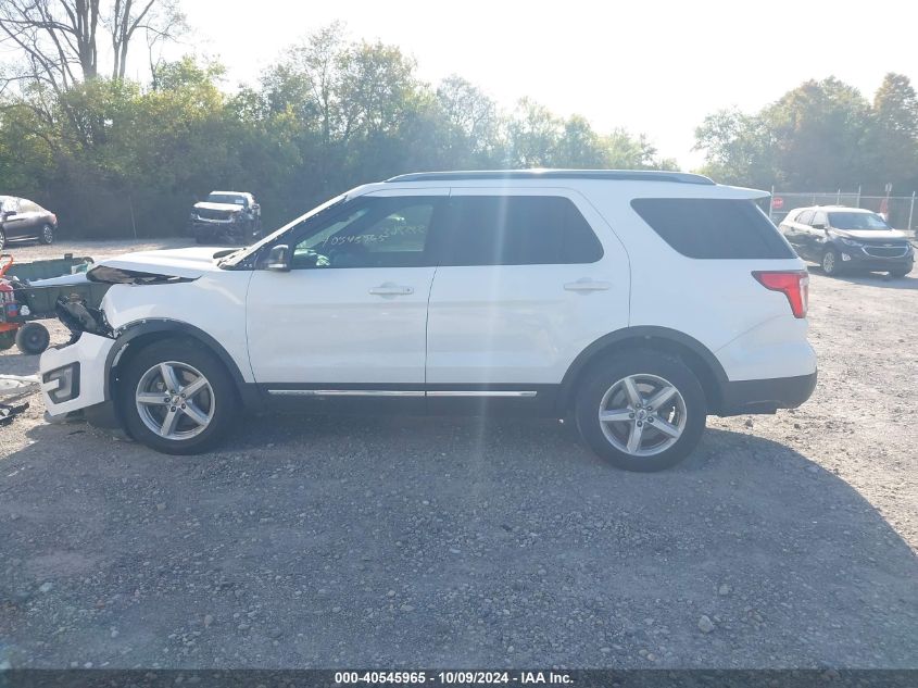 2017 Ford Explorer Xlt VIN: 1FM5K8D89HGC90154 Lot: 40545965