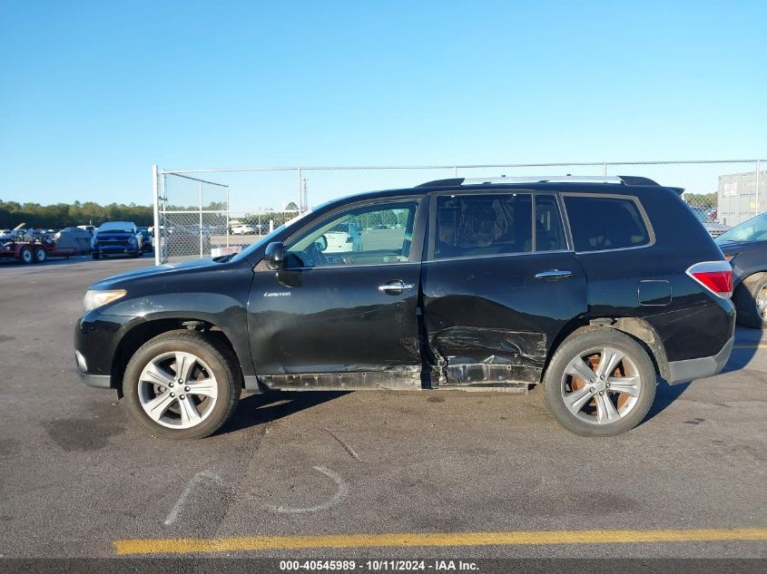 5TDDK3EH1CS133430 2012 Toyota Highlander Limited