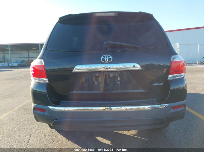 5TDDK3EH1CS133430 2012 Toyota Highlander Limited