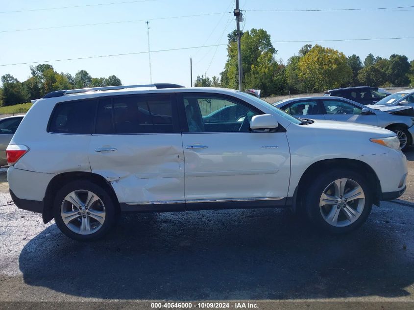 5TDYK3EH1DS117795 2013 Toyota Highlander Limited V6