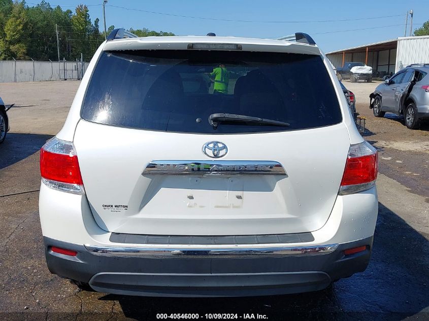 5TDYK3EH1DS117795 2013 Toyota Highlander Limited V6