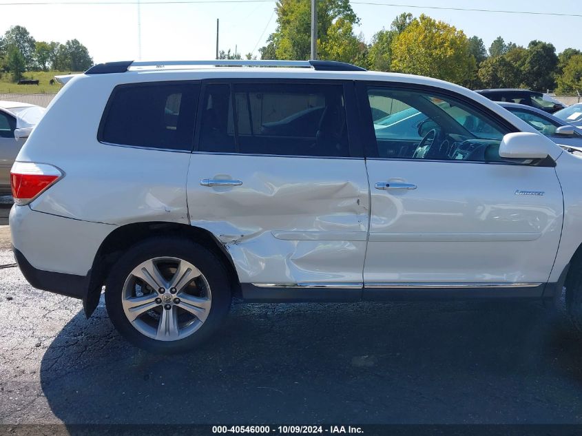 5TDYK3EH1DS117795 2013 Toyota Highlander Limited V6