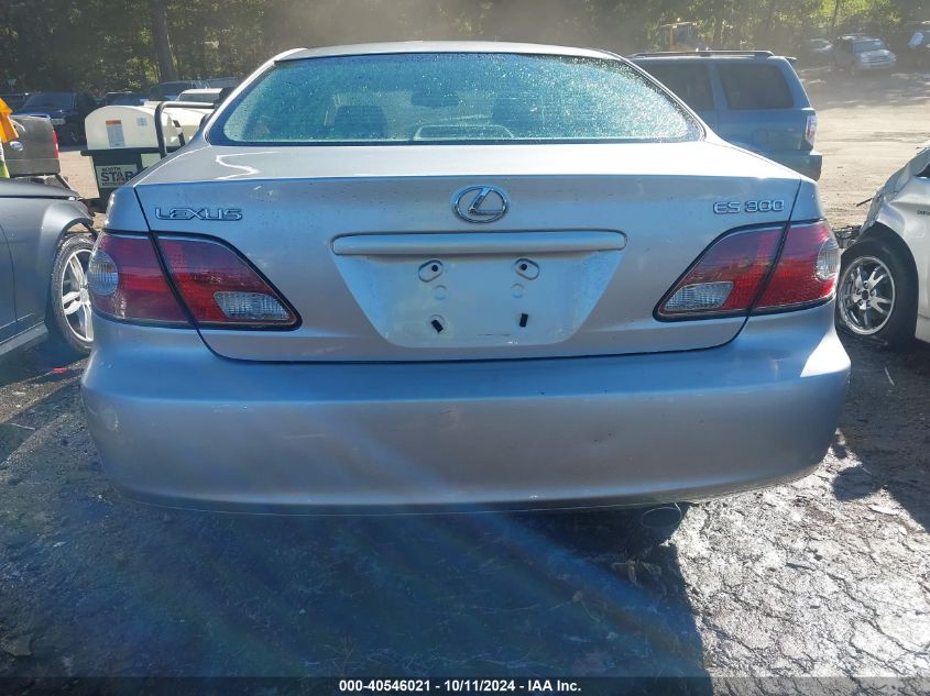 2002 Lexus Es 300 VIN: JTHBF30G920031531 Lot: 40546021