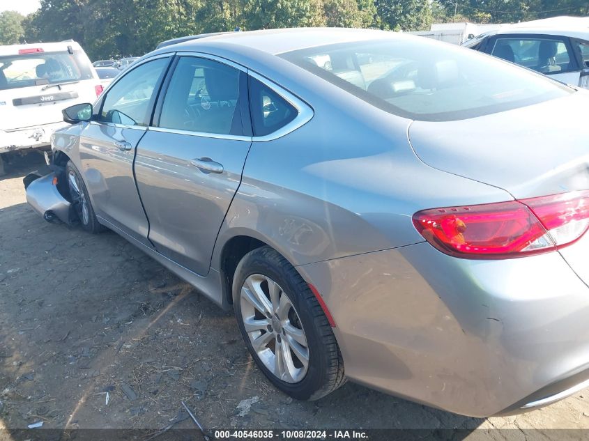 2016 Chrysler 200 Limited VIN: 1C3CCCAB1GN181181 Lot: 40546035