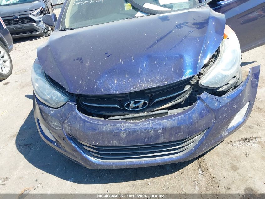 5NPDH4AE9DH344446 2013 Hyundai Elantra Limited