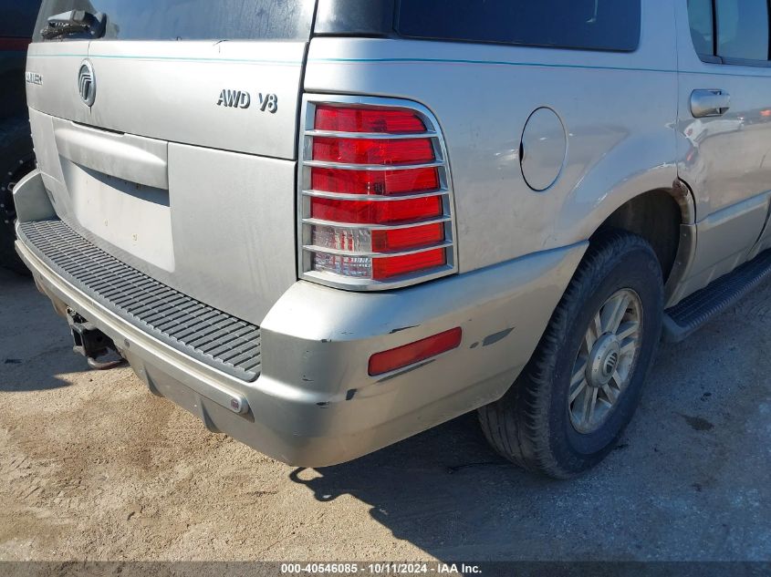 2002 Mercury Mountaineer VIN: 4M2DU86W32ZJ32808 Lot: 40546085