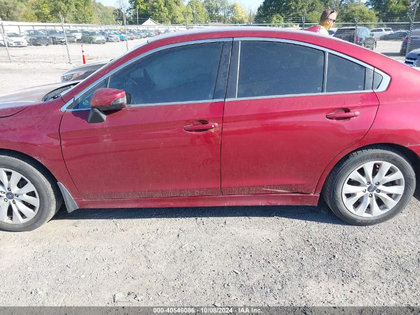 2016 Subaru Legacy 2.5I Premium VIN: 4S3BNBF63G3005414 Lot: 40546086