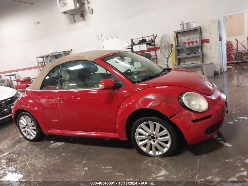 2008 Volkswagen New Beetle Se VIN: 3VWRF31Y18M400098 Lot: 40546091