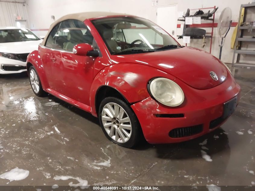 2008 Volkswagen New Beetle Se VIN: 3VWRF31Y18M400098 Lot: 40546091