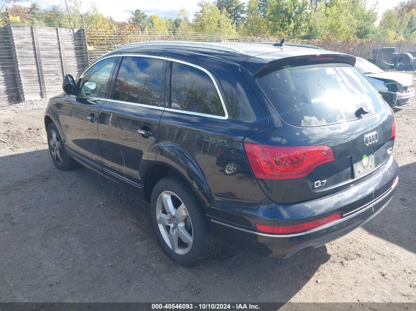 2015 Audi Q7 3.0T Premium VIN: WA1LGAFE0FD011996 Lot: 40546093