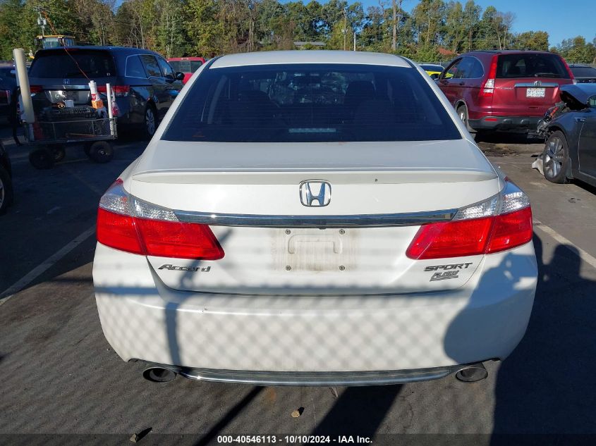 1HGCR2F58EA256228 2014 Honda Accord Sport