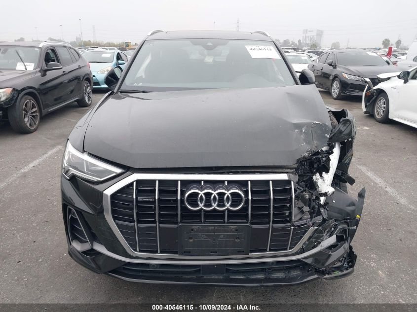 2019 Audi Q3 2.0T S Line Premium VIN: WA1EECF35K1069171 Lot: 40546115