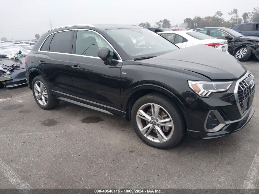 2019 Audi Q3 2.0T S Line Premium VIN: WA1EECF35K1069171 Lot: 40546115