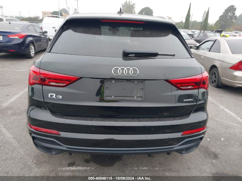 2019 Audi Q3 2.0T S Line Premium VIN: WA1EECF35K1069171 Lot: 40546115