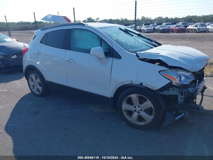 2016 Buick Encore Leather VIN: KL4CJCSB2GB735386 Lot: 40546119