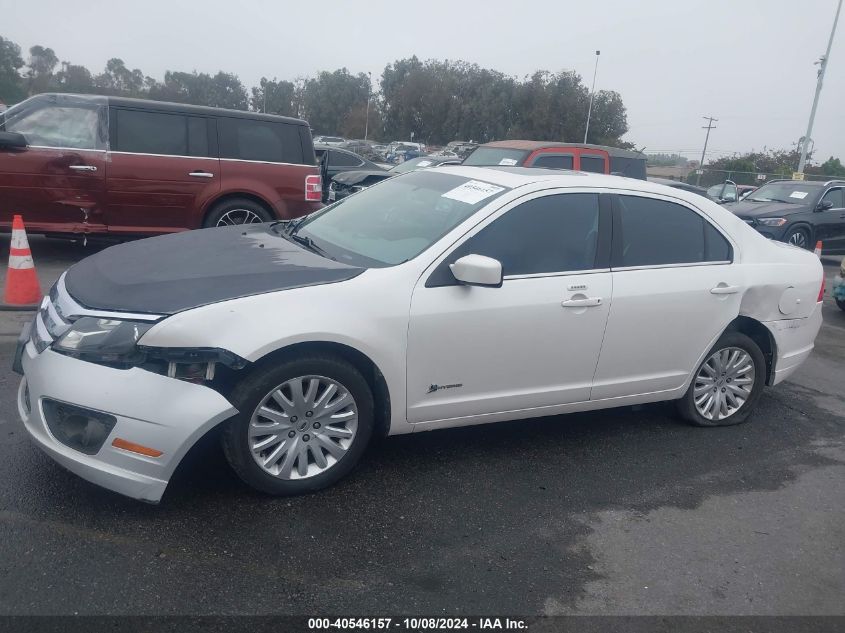 3FADP0L33AR129327 2010 Ford Fusion Hybrid