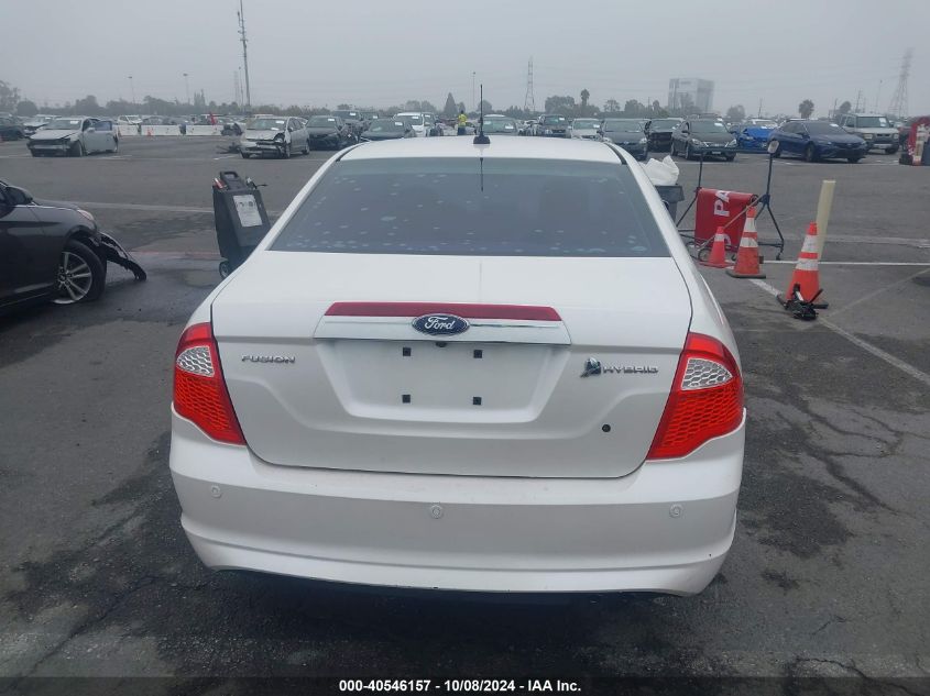 3FADP0L33AR129327 2010 Ford Fusion Hybrid