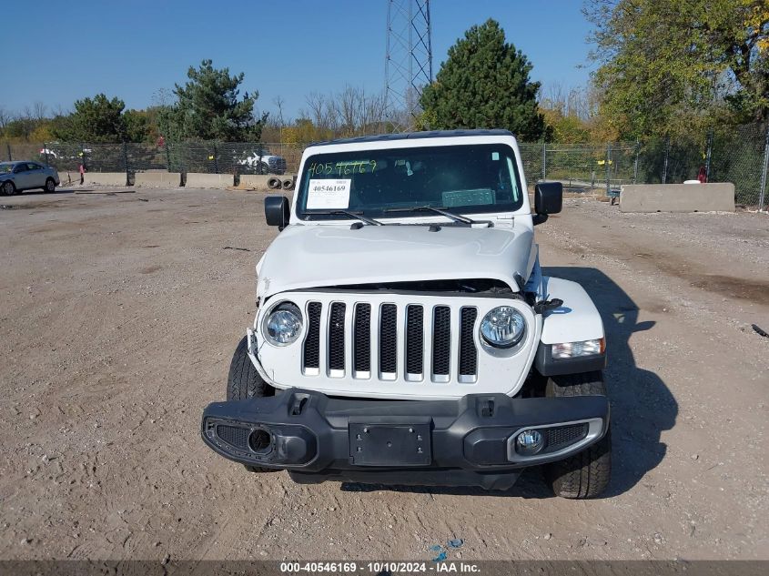 2020 Jeep Wrangler Unlimited Sahara 4X4 VIN: 1C4HJXEN7LW180298 Lot: 40546169