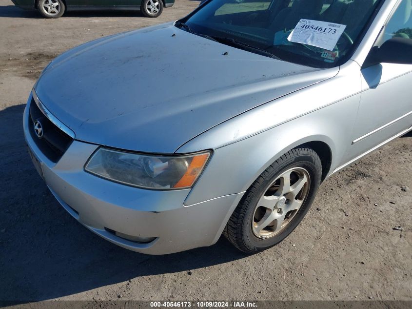 5NPEU46F46H021846 2006 Hyundai Sonata Gls V6/Lx V6