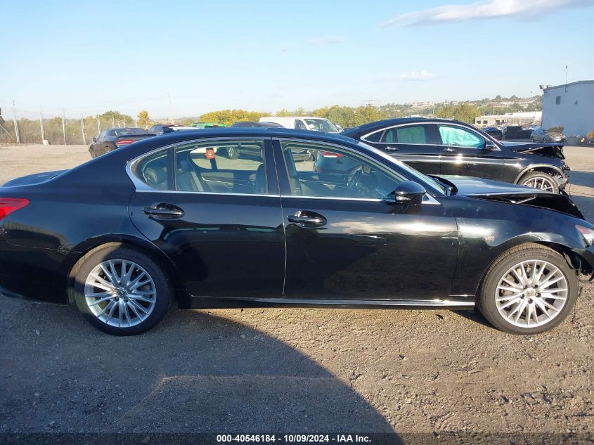 2013 Lexus Gs 350 350 VIN: JTHBE1BL0D5006363 Lot: 40546184