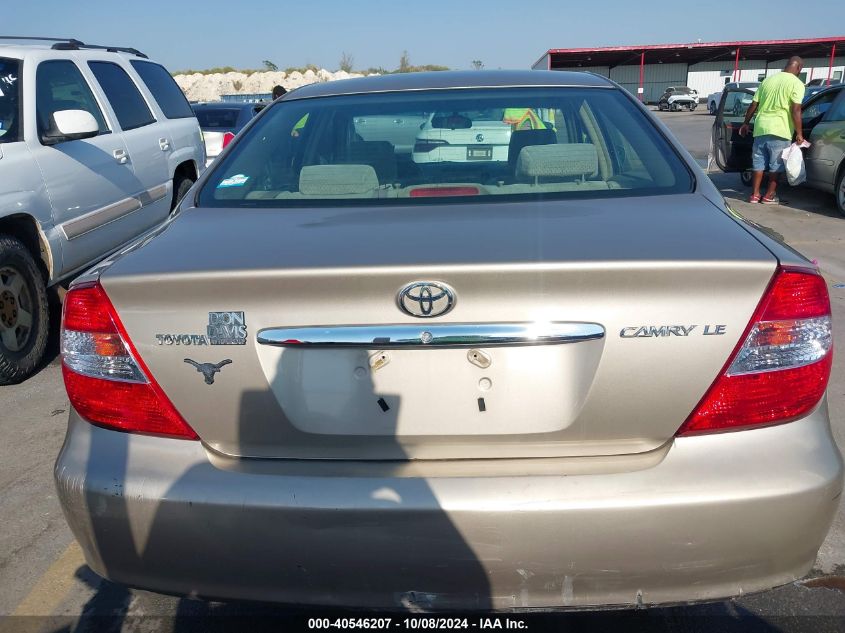 JTDBE32K220062643 2002 Toyota Camry Le