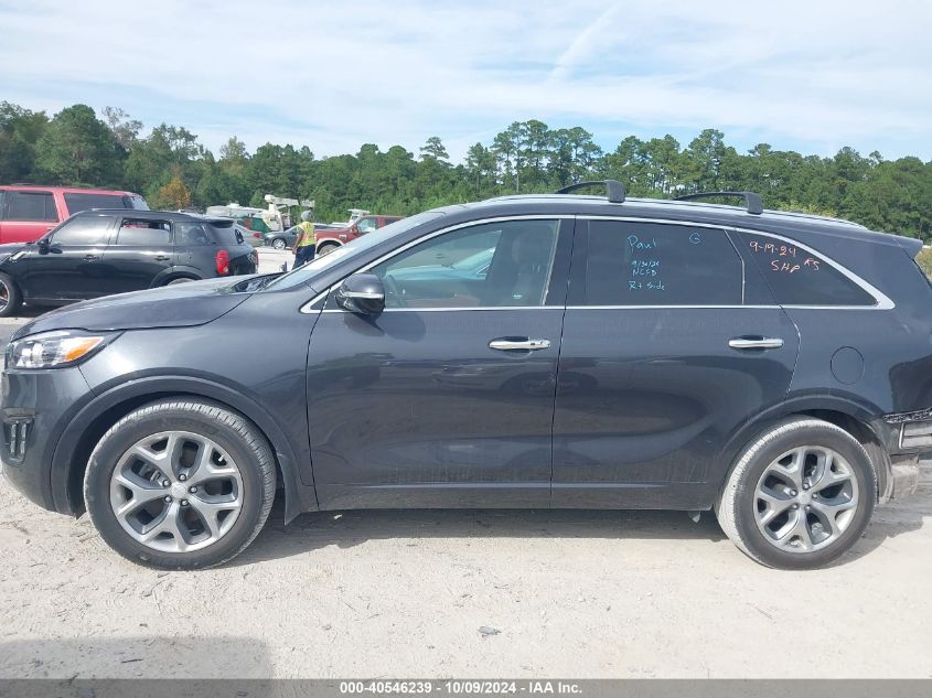 2016 KIA SORENTO 2.0T SXL - 5XYPK4A18GG090154