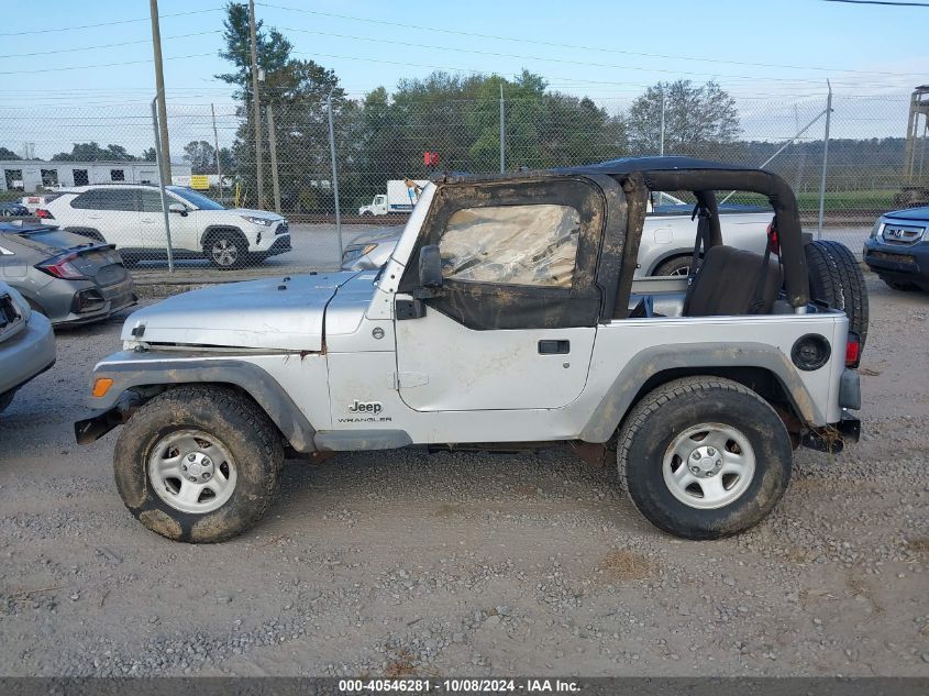 2005 Jeep Wrangler / Tj Se VIN: 1J4FA29145P324303 Lot: 40546281