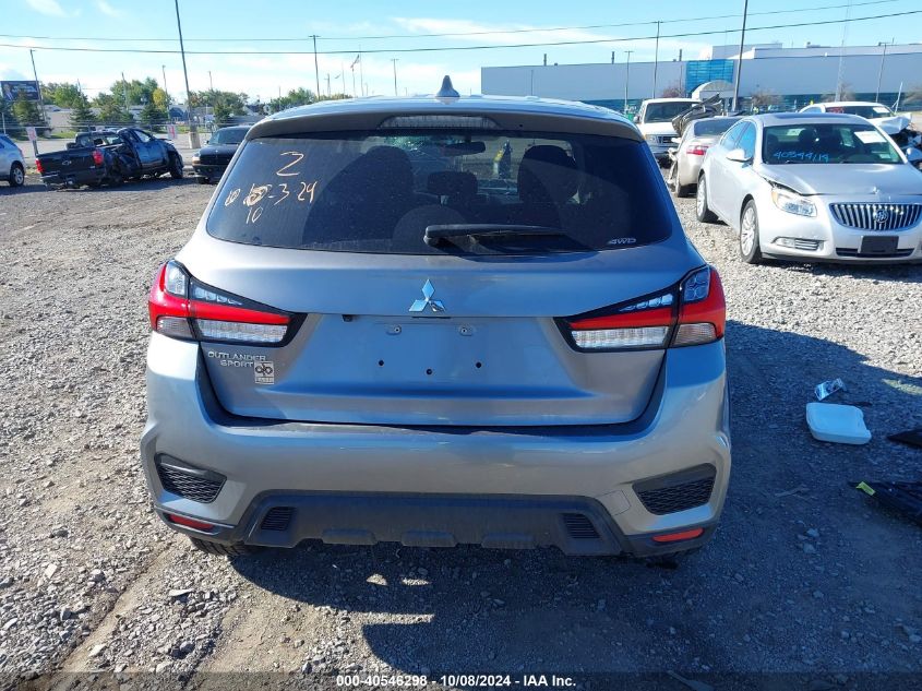 2020 Mitsubishi Outlander Sport 2.0 Es VIN: JA4AR3AU4LU005075 Lot: 40546298