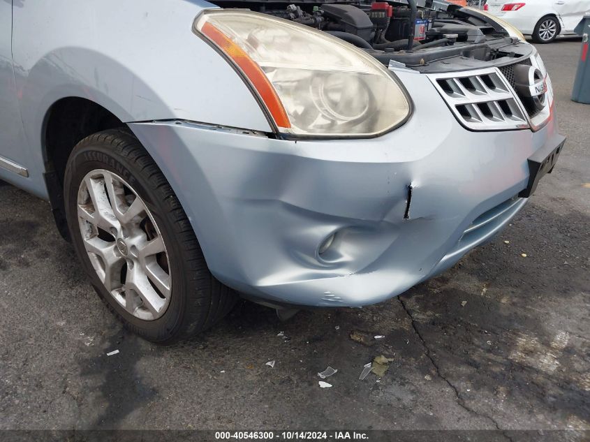 2012 Nissan Rogue Sv W/Sl Pkg VIN: JN8AS5MV3CW364498 Lot: 40546300