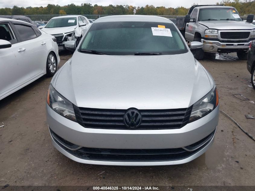 2014 Volkswagen Passat 1.8T Wolfsburg Edition VIN: 1VWAS7A35EC033806 Lot: 40546325